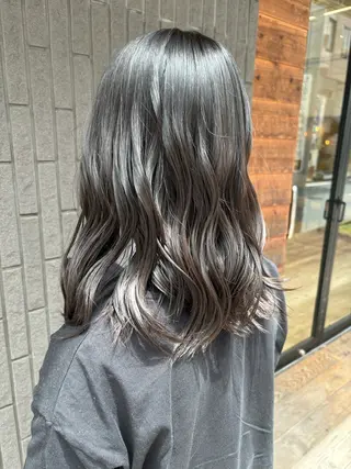 セミロング ゆうこ🍀髪質改善/ ストレート/艶カラーのヘアスタイル