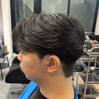 メンズ 原宿/表参道メンズ 曲がる縮毛矯正/福田のヘアスタイル