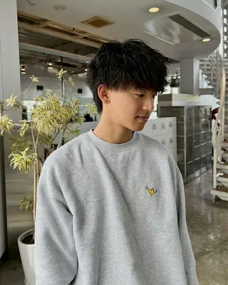 パーマ メンズ メンズパーマ🔥 似合わせカット渡邊のヘアスタイル