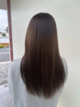 ロング かわの ももな 💜ྀིのヘアスタイル