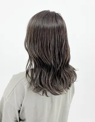 ミディアム カラー 大橋 拓巳のヘアスタイル