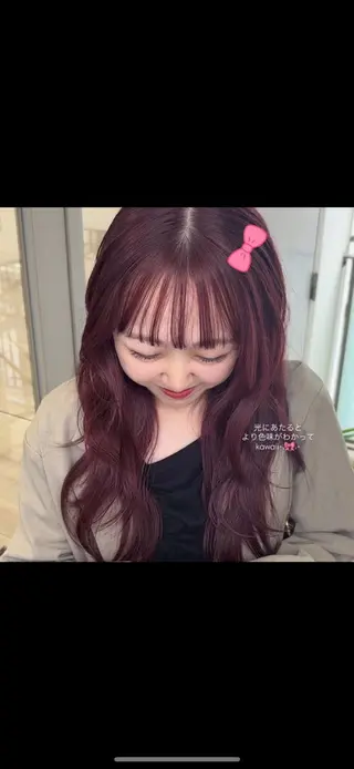 セミロング カラー The Path ARENのヘアスタイル