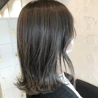 セミロング ♱地雷カラー♱ウルフ ♱ 藍衣 ♱のヘアスタイル