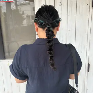 ヘアアレンジ MOLLASALON 浅香山店所属・艶髪✨美髪✨ 辻桃加のヘアスタイル