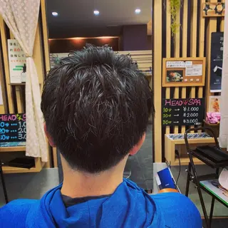 ショート メンズ labyrinthノーブル所属・メンズ特化西村 雄太のヘアスタイル