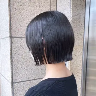 ミディアム ボブ/レイヤー /服部ルミナ🦋のヘアスタイル