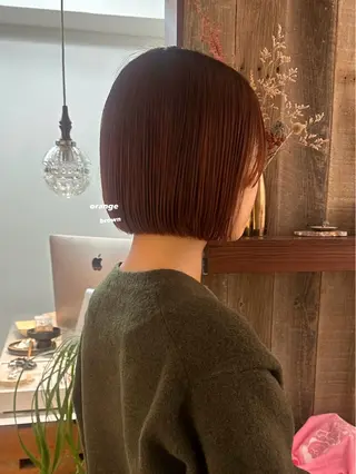 ショート カラー 暖色カラー/レイヤー 🌙 オノユリカのヘアスタイル