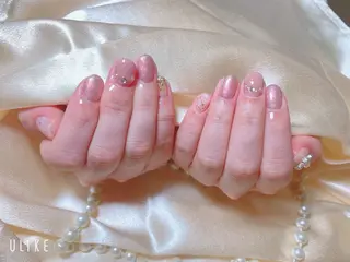 ネイル ネイルサロンAiri 長さ出し·シンプルのネイルデザイン