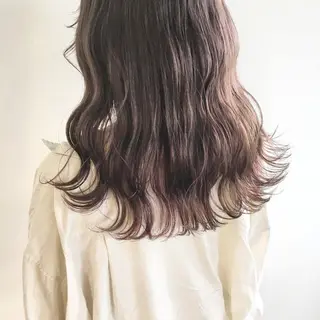 セミロング カラー ヘアアレンジ マンツーマン施術🦋 ayajuのヘアスタイル