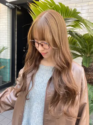 ロング カラー レイヤー/似合わせ MADOKAのヘアスタイル