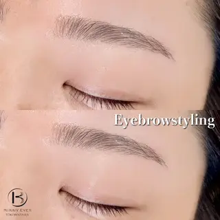 アイブロウ Bunny eyes　藤野のマツエク・マツパデザイン