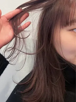 カラー the hinc所属・miyu /大阪 /レイヤーカットのヘアスタイル