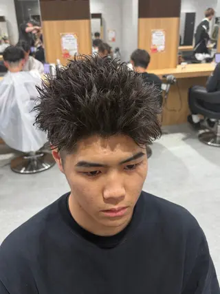 ショート メンズ 【メンズサロン】 BLUCK 横浜のヘアスタイル