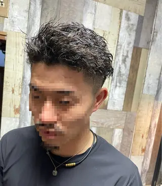 ショート パーマ メンズ spaski所属・メンズ特化型/永井 友貴のヘアスタイル