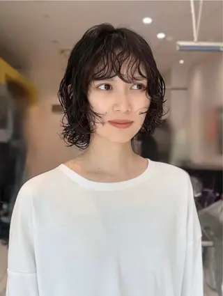 ショート イヌマル カリンのヘアスタイル