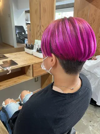 ショート entality所属・暖色ボブ 🍊rikakoのヘアスタイル