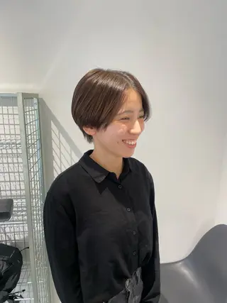 ショート 本間 かえでのヘアスタイル