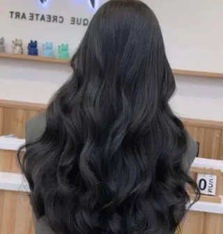 ロング カラー JUNO韓国ヘア MIAN.⋆𝜗𝜚のヘアスタイル