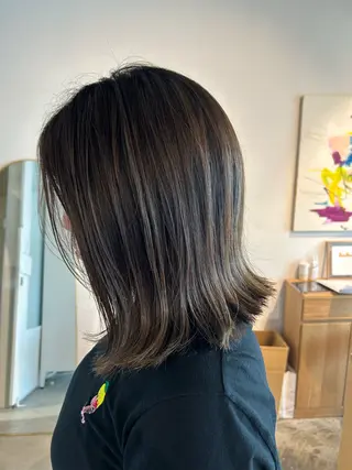 ミディアム 透明感カラー 暖色shihoのヘアスタイル