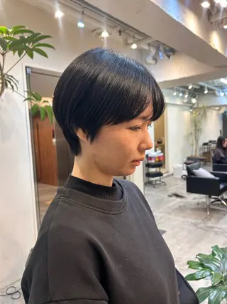 ショート 丸みショート/新宿 /みづき🐏のヘアスタイル