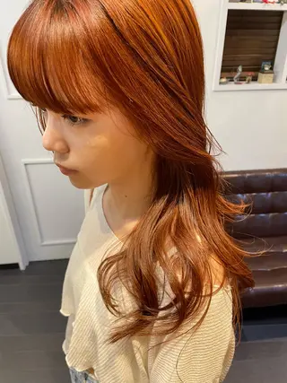 ロング カラー Stir maison[ステアメゾン]所属・layer cut /MIKUのヘアスタイル