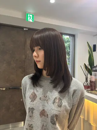 カラー AO所属・Haruka🌺 /ボブ/海外ヘアのヘアスタイル