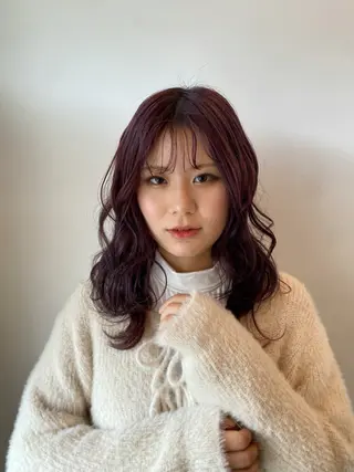 ロング カラー fulam所属・MIKU ／fulamのヘアスタイル