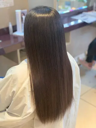 ロング 大島 裕也のヘアスタイル