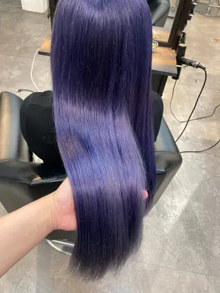 ロング カラー ✨最安値✨エクステ カラー🌼つきな🌼のヘアスタイル