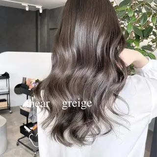 セミロング 岸川 恭子のヘアスタイル