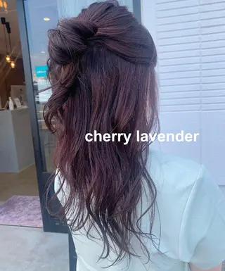 ロング カラー ヘアアレンジ kitagawa mayuのヘアスタイル