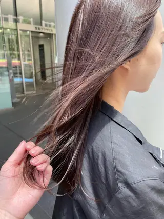 ロング 透明感カラー♡ Mahoのヘアスタイル