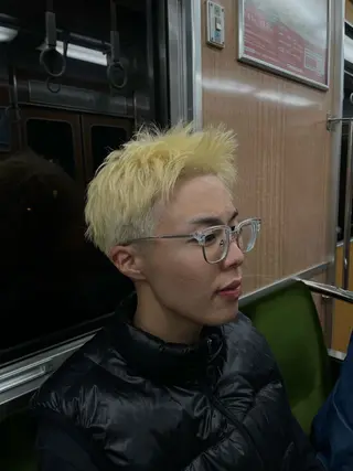 ショート カラー メンズ TIDEHAIR 志羽のヘアスタイル