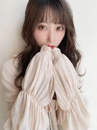 セミロング サロウィン銀座ray店所属・シノヅカ ケンゾーのヘアスタイル