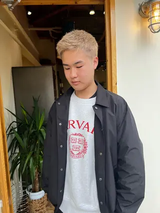 メンズ nishido ハイライト/メンズのヘアスタイル