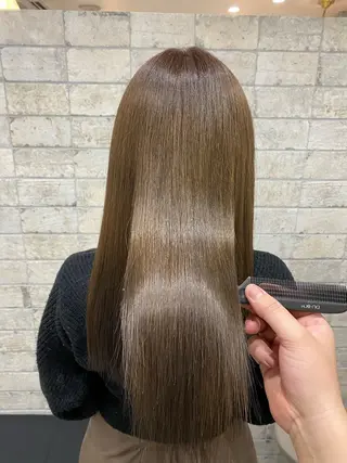 ロング カラー 店長 奈須 雄紀のヘアスタイル