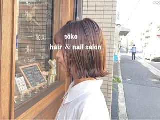 ショート カラー パーマ ヘアアレンジ キッズ ネイル マツエク・マツパ sōko   Hair&Nail Salon所属・🫧一気にあか抜け 🫧mayuのヘアスタイル