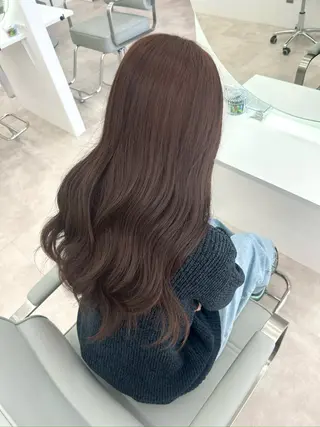 ロング 武田 唯来のヘアスタイル