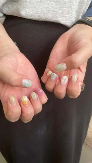 ネイル ゆびノさき茨木店 ニュアンス/アートのネイルデザイン