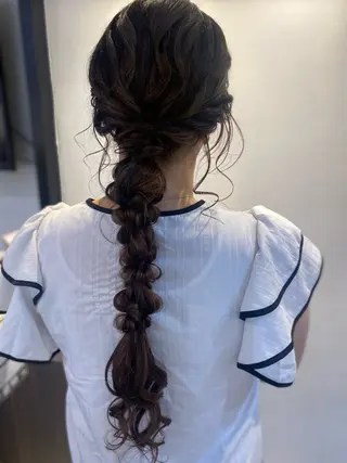 ロング ヘアアレンジ 石垣廣乃 /Hironoのヘアスタイル