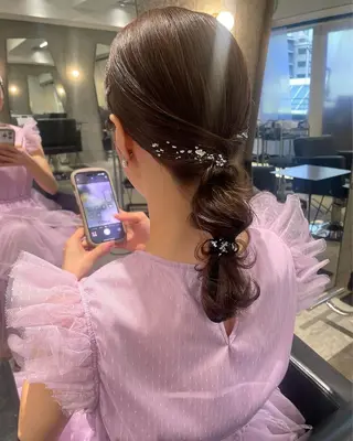 ヘアアレンジ STUD hairsalon所属・STUD YUKIのヘアスタイル