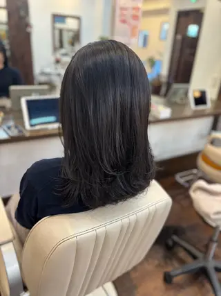 ミディアム 🌿吉池 朱莉🌿のヘアスタイル