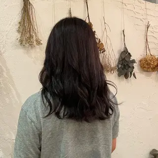 セミロング 浅沼 ほのかのヘアスタイル