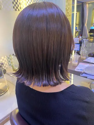 ショート ✨垢抜け✨3Dカラー 山本美侑のヘアスタイル