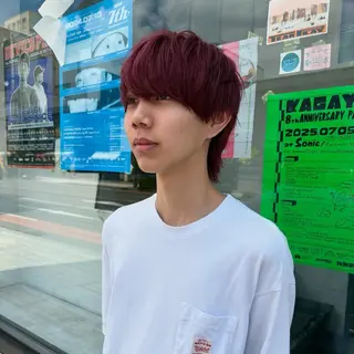 ショート カラー 青木 妃代梨のヘアスタイル