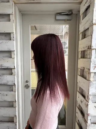 ロング Y U  Iのヘアスタイル