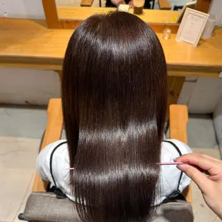 ミディアム カラー misaki アシスタント🎀のヘアスタイル