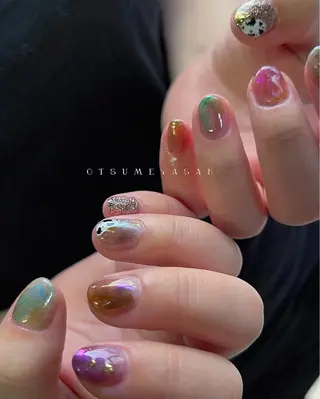 ネイル otsumeyasan所属・わたなべ ちかのネイルデザイン