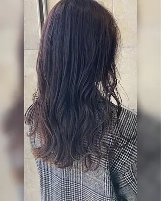 ロング カラー 田中 あかねのヘアスタイル
