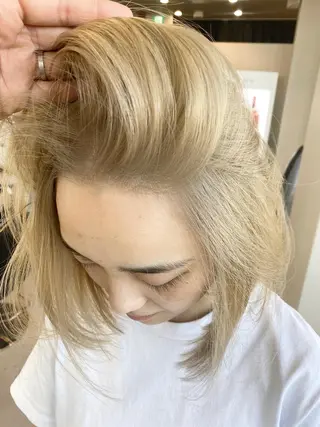 ショート カラー ヘアアレンジ ネイル マツエク・マツパ アイブロウ 井上 一平のヘアスタイル
